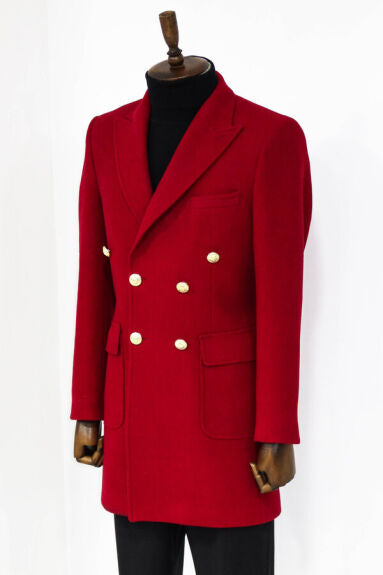 Wool Top Coat - My Men's Shop