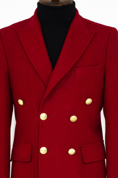 Wool Top Coat - My Men's Shop