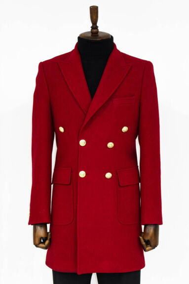 Wool Top Coat - My Men's Shop