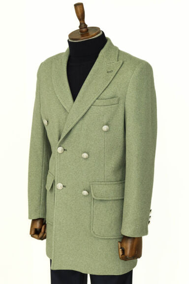 Wool Top Coat - My Men's Shop