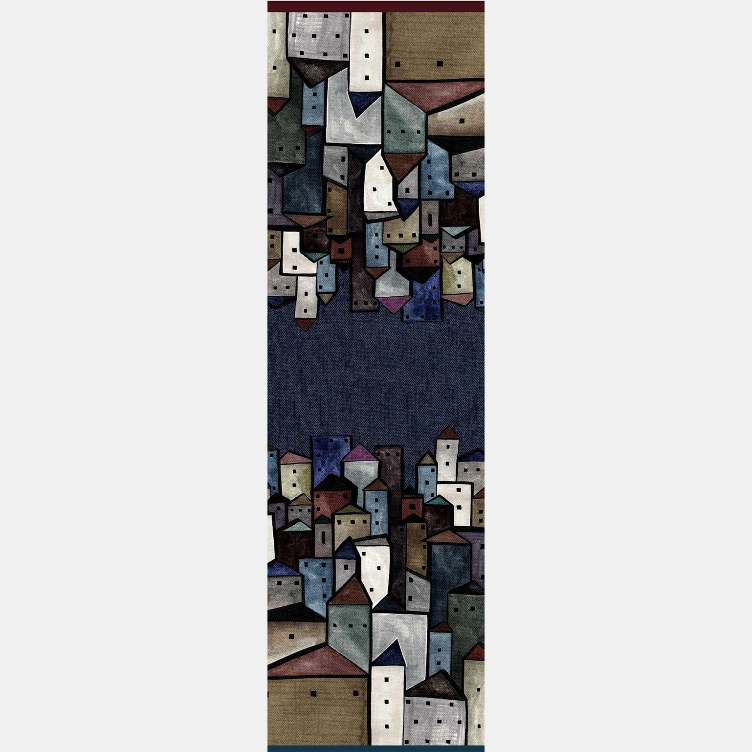 Villaggio - Wool Scarf - Navy - My Men's Shop