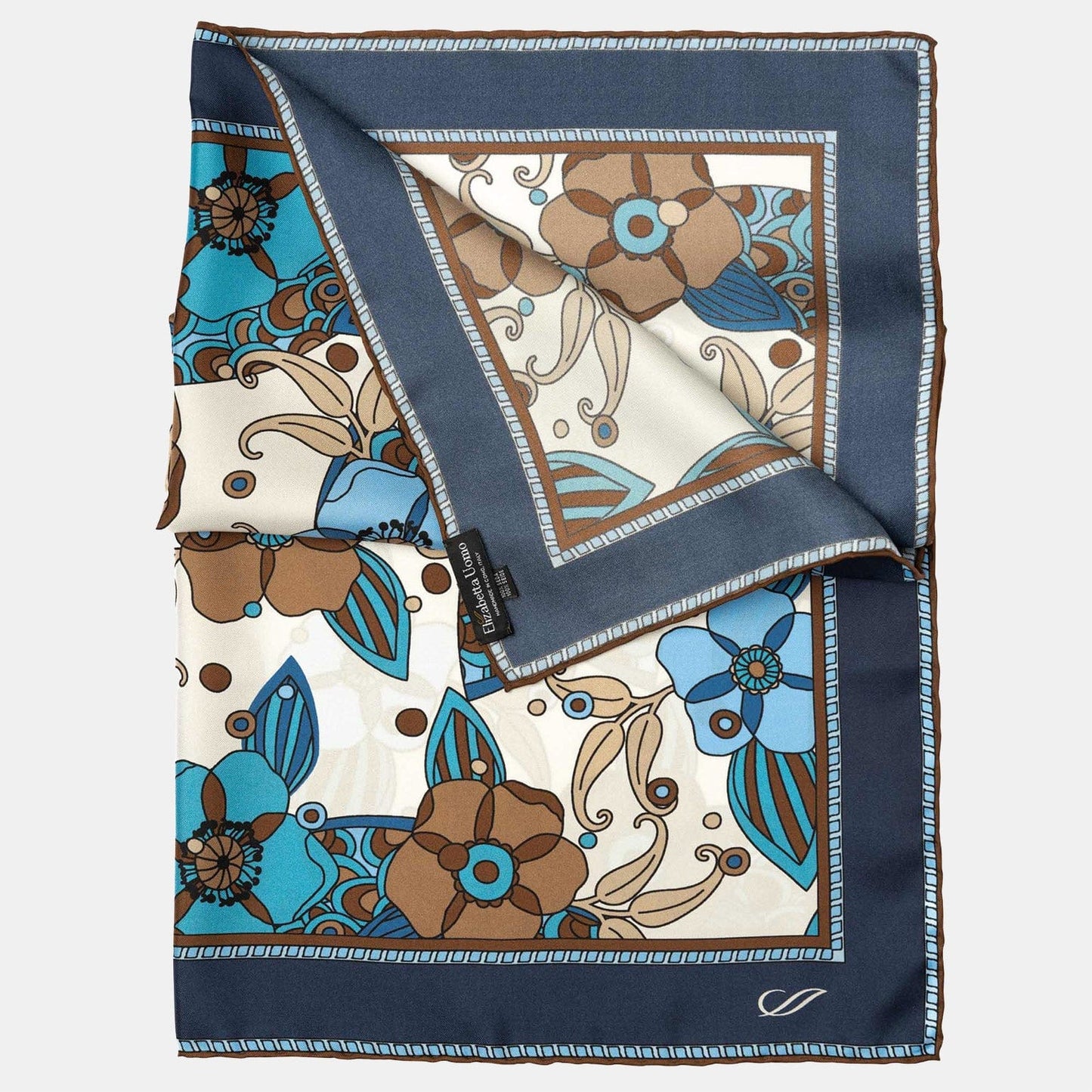 Lombardi - Silk Neckerchief - Blue