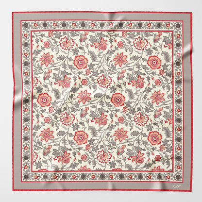 Carrara - Silk Neckerchief - Rosewood - My Men's Shop