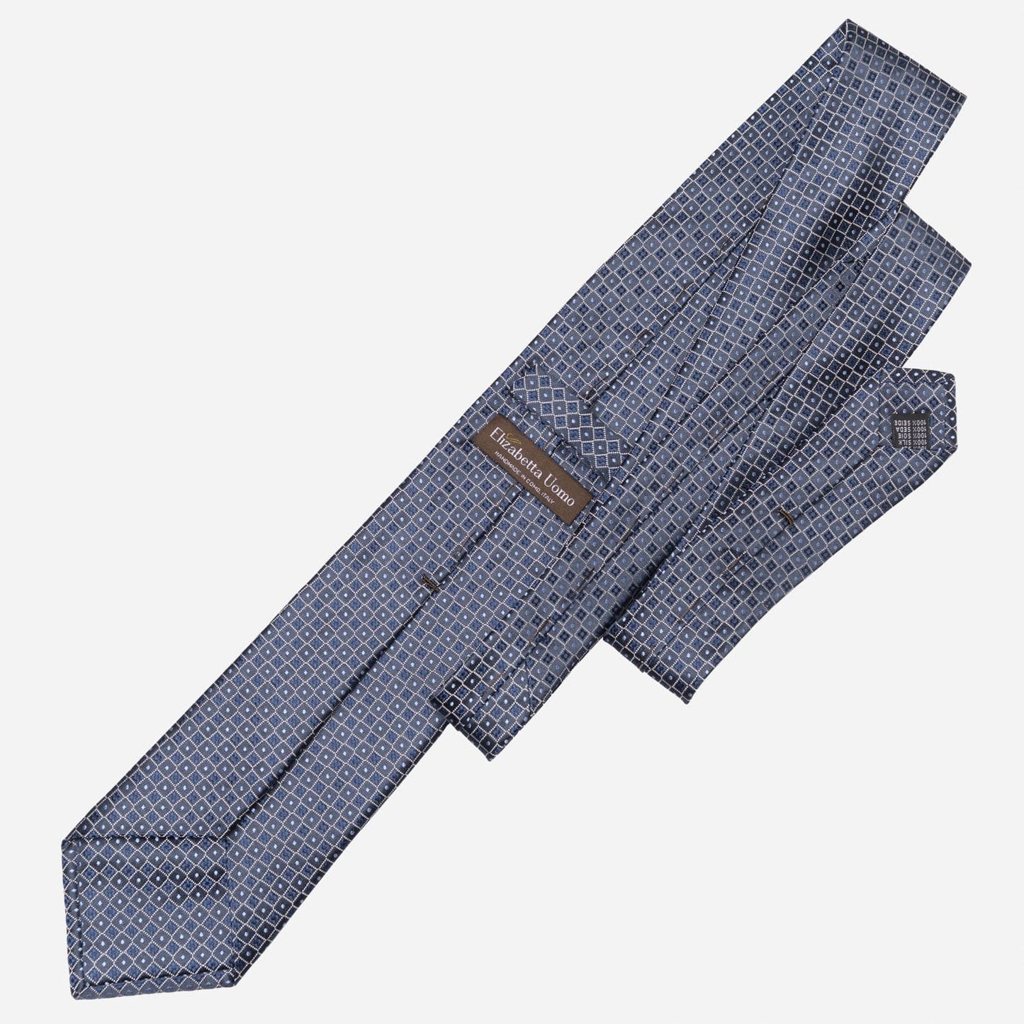 Ravenna - Silk Jacquard Tie - Blue - My Men's Shop