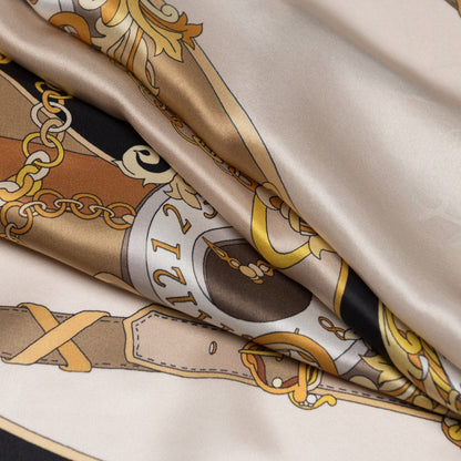 Moment in Time - Silk Foulard - Gold - My Men's Shop