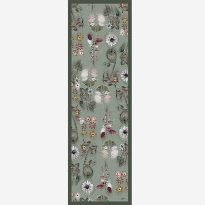 Botanica - Long Silk Scarf - Green - My Men's Shop