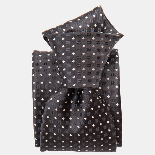 Barbera - Silk Jacquard Tie - Black - My Men's Shop