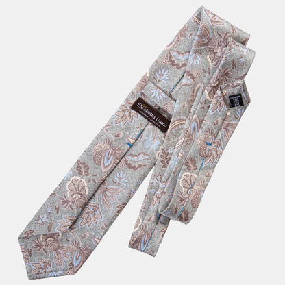 Medici - Printed Silk Tie - Soft Jade - My Men's Shop