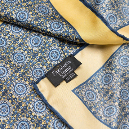 Lucca - Silk Neckerchief - Yellow - My Men's Shop