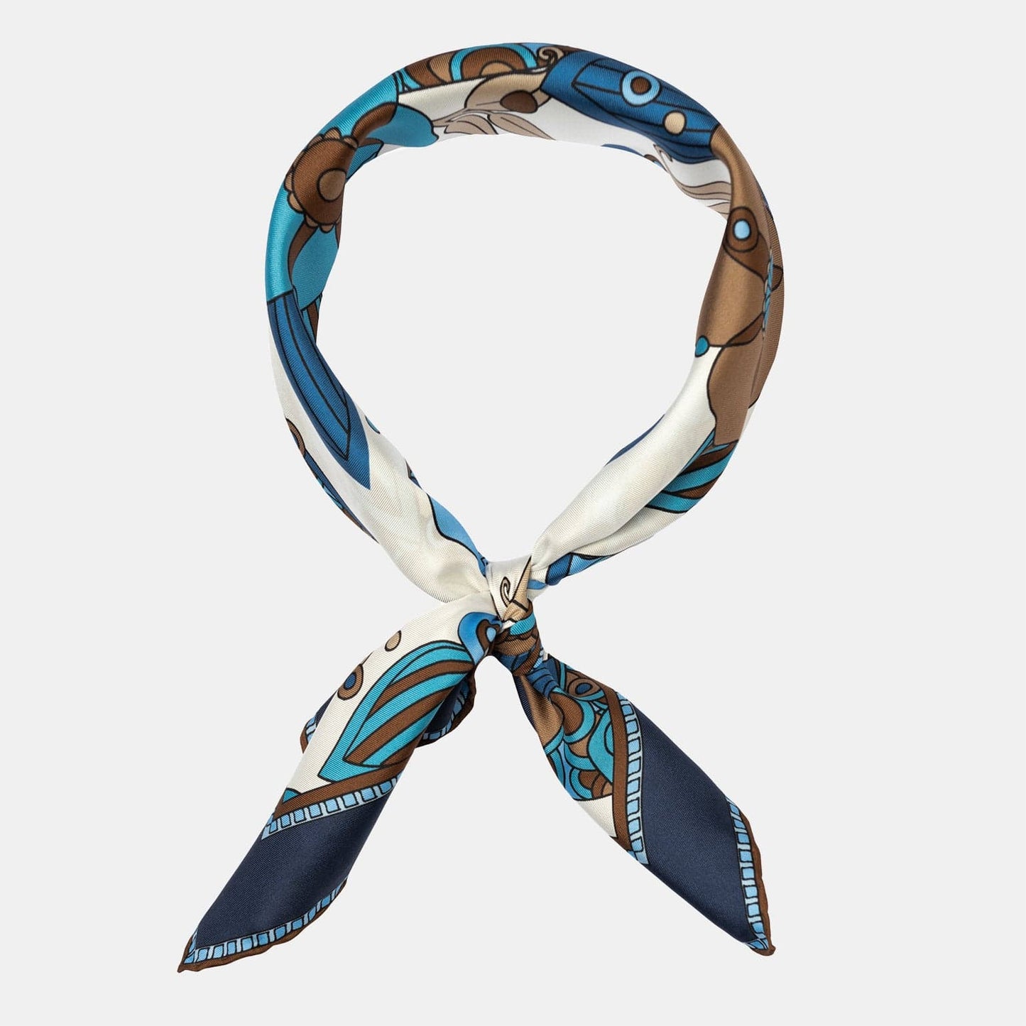 Lombardi - Silk Neckerchief - Blue