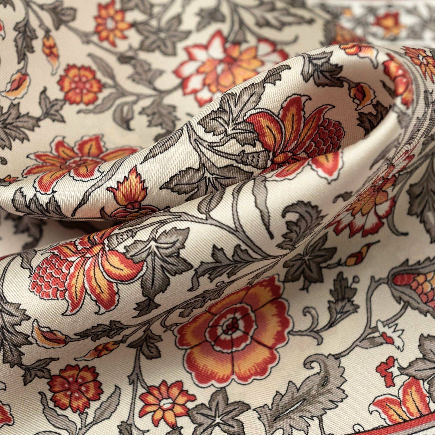 Carrara - Silk Neckerchief - Rosewood - My Men's Shop