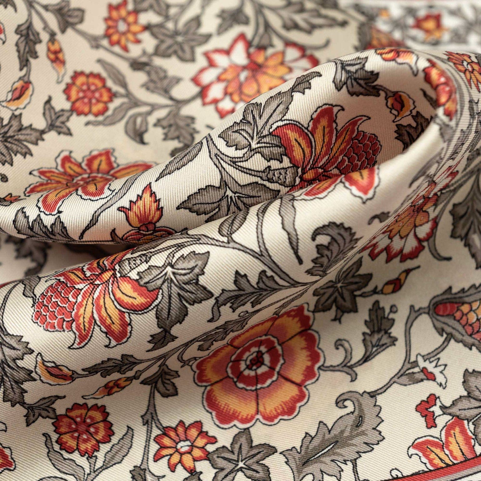 Carrara - Silk Neckerchief - Rosewood - My Men's Shop