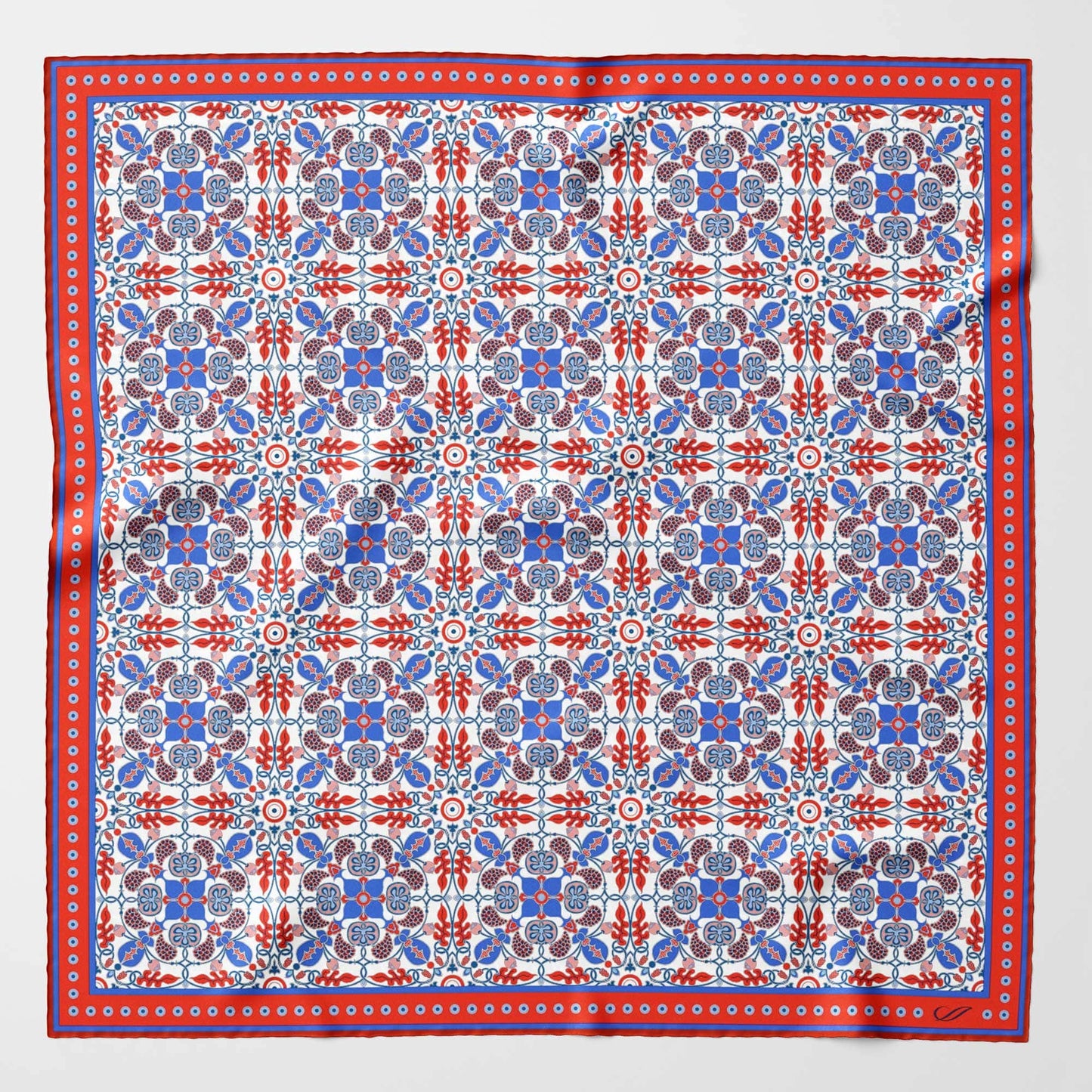 Barbaresco - Silk Neckerchief - Red - My Men's Shop