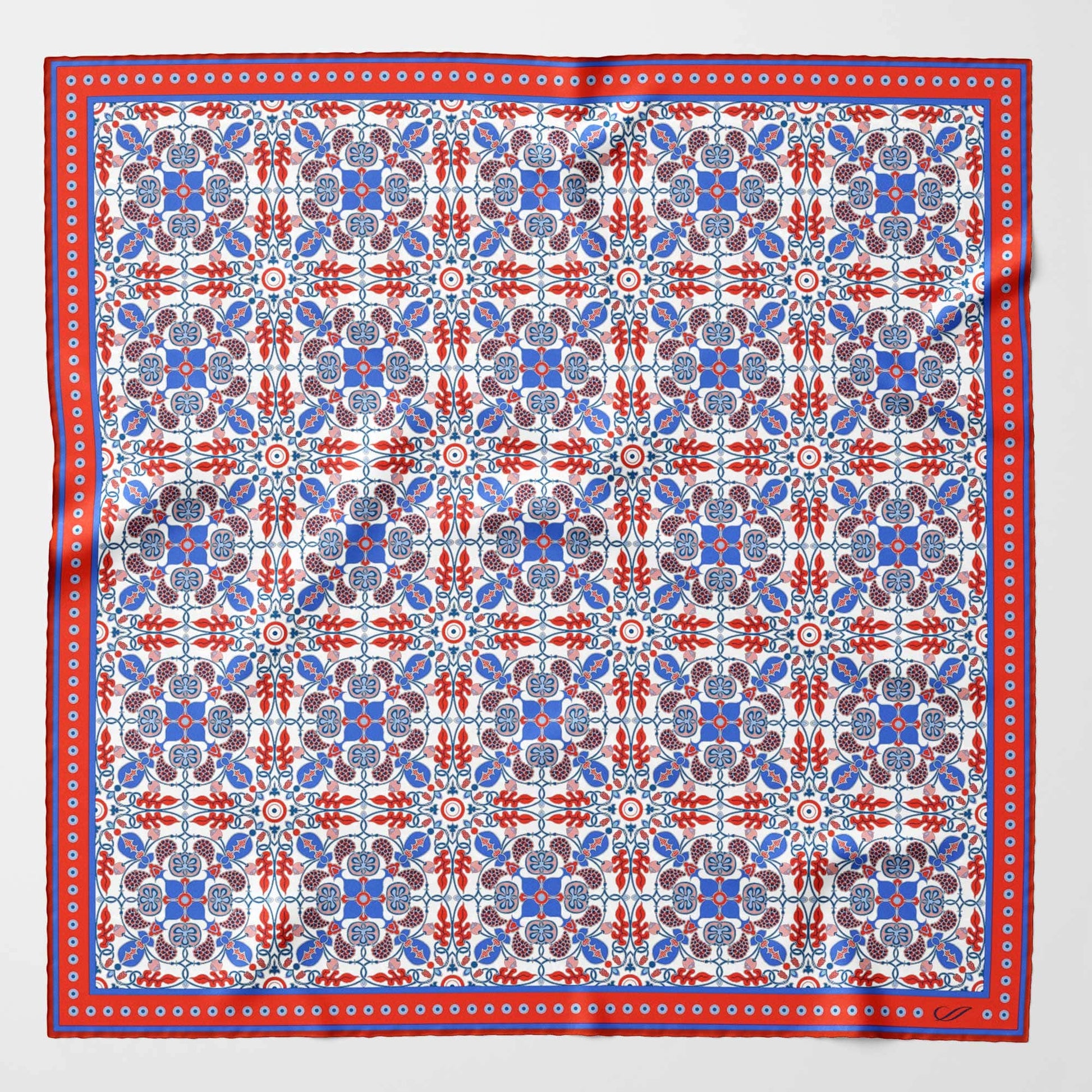 Barbaresco - Silk Neckerchief - Red - My Men's Shop