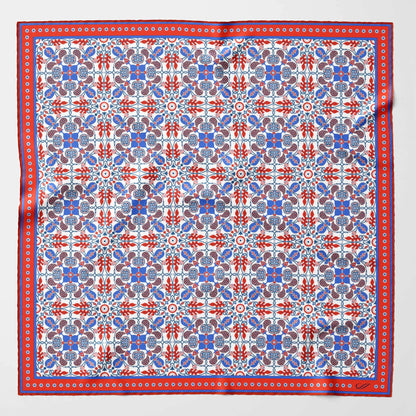 Barbaresco - Silk Neckerchief - Red - My Men's Shop