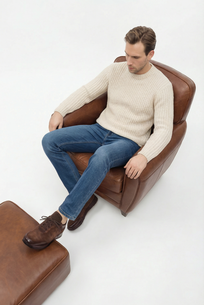 The Hudson Brown Suede Men Sneaker