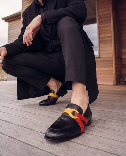 The Jackie Black Bit Dress Loafer Limited Edition Men Shoe