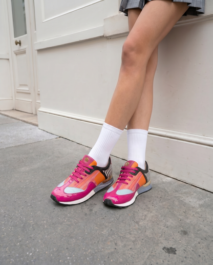 Santa Amaro Multi Color Fuchsia Women Sneaker
