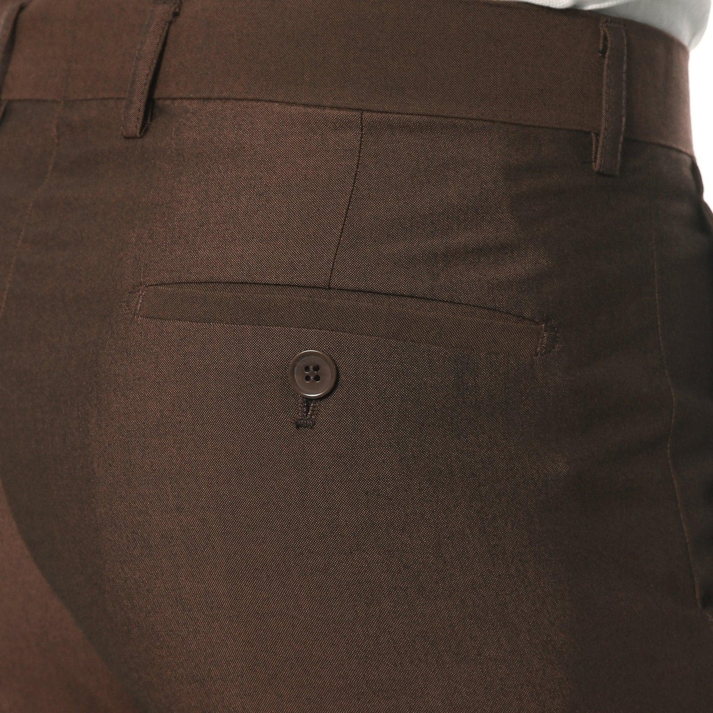 Hudson Brown Slim Fit 2 Piece Suit