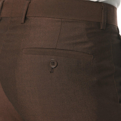 Hudson Brown Slim Fit 2 Piece Suit