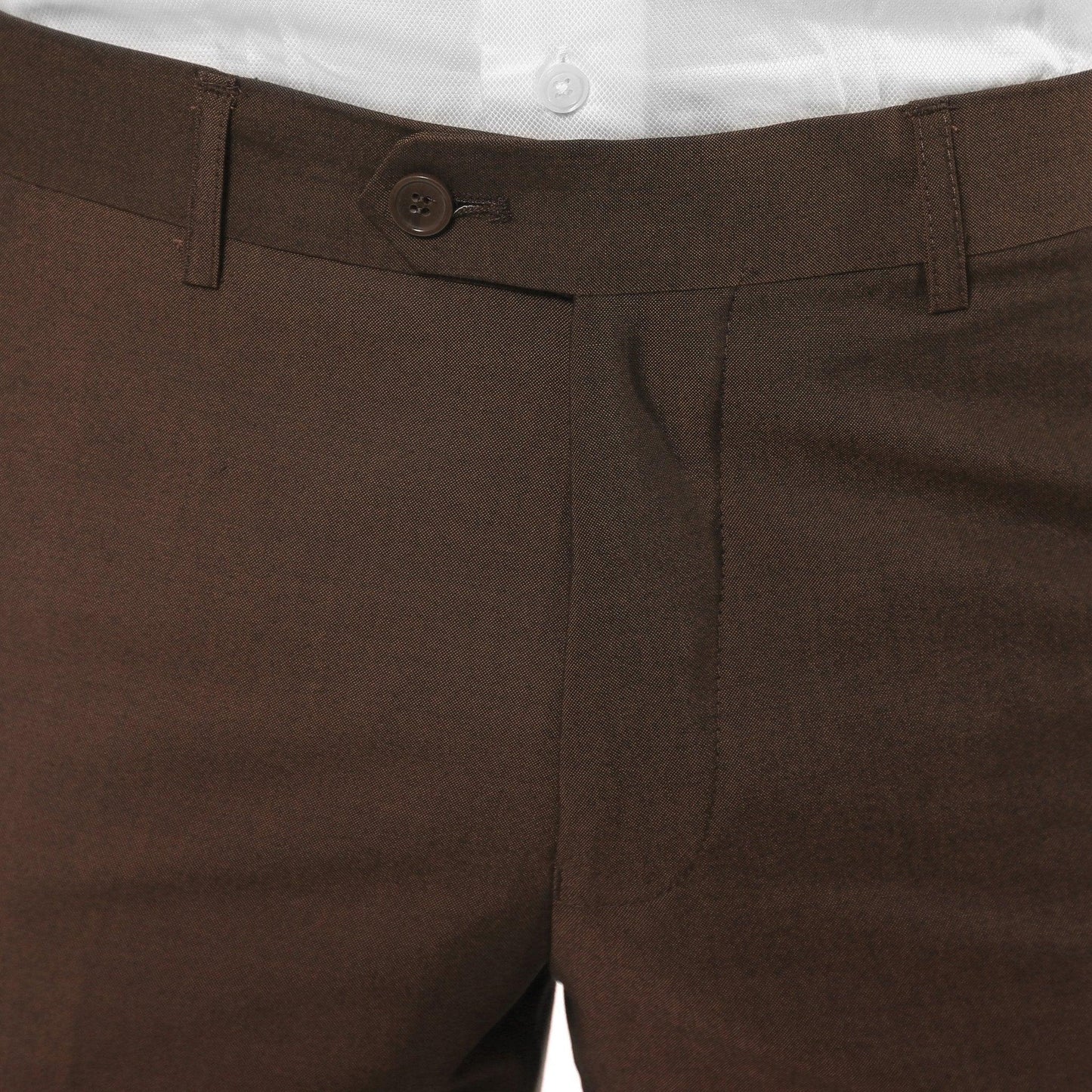 Hudson Brown Slim Fit 2 Piece Suit