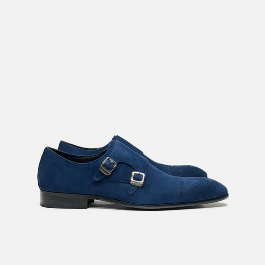Zaylor Double Monk Dress Shoes - My Men's Shop
