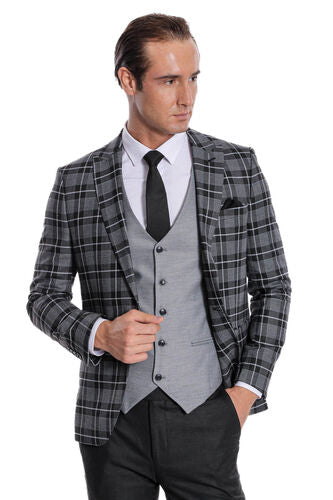 Ty-1422 MENS VESTED SUIT - My Men's Shop