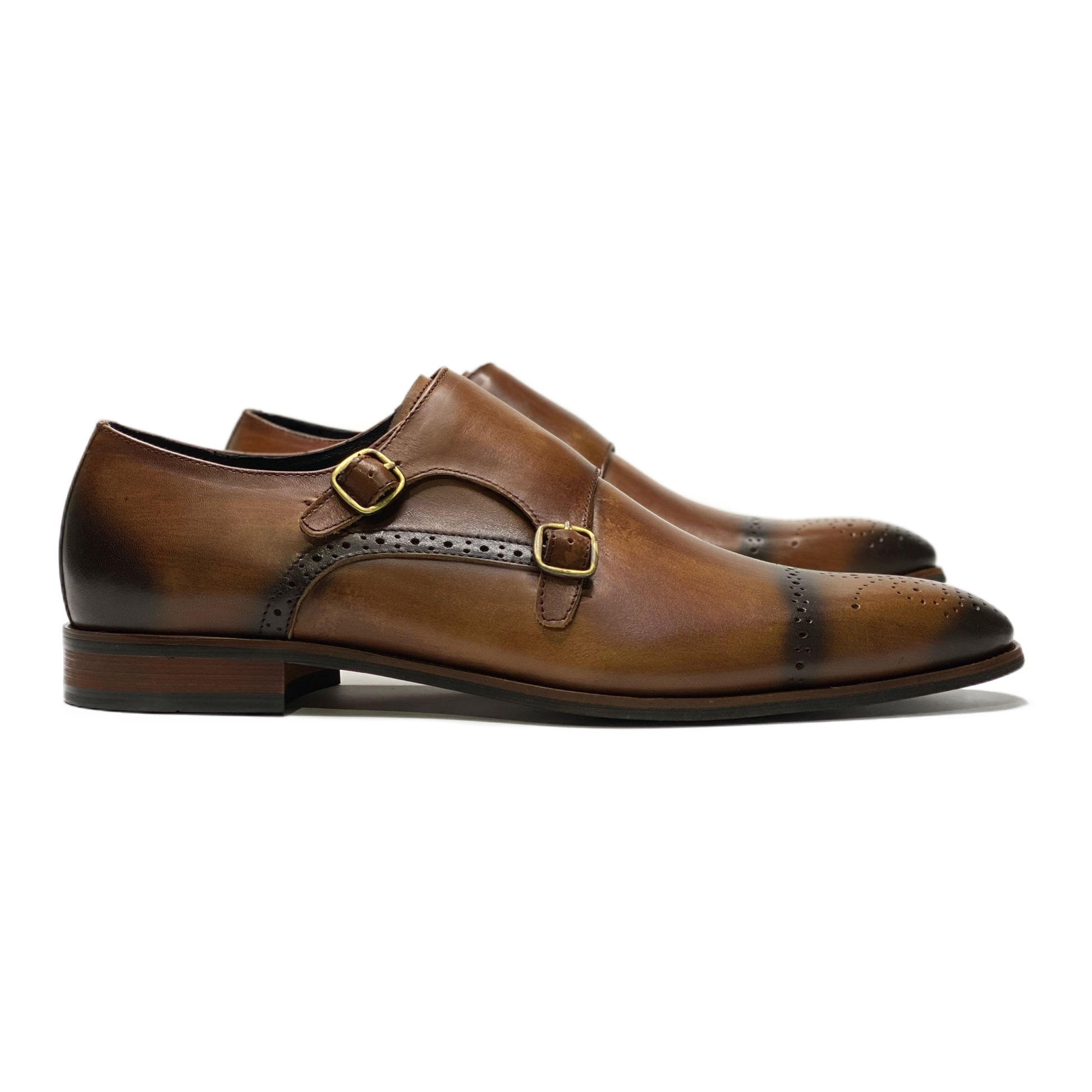 Zerah Double Monk Strap - My Men's Shop