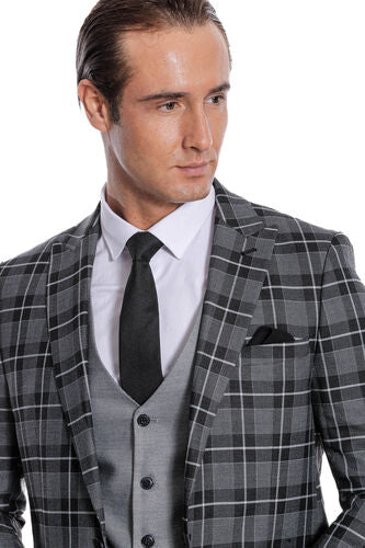 Ty-1422 MENS VESTED SUIT - My Men's Shop