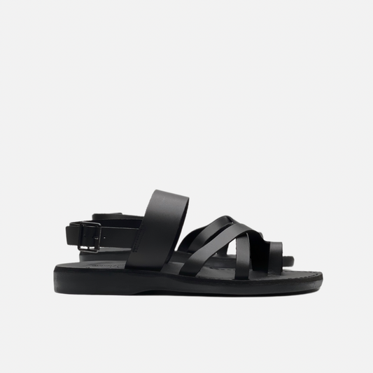 Amos Ankle Strap Flat Sandals - My Men's Shop