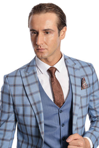 Ty-1302   MENS 3PC SUIT - My Men's Shop