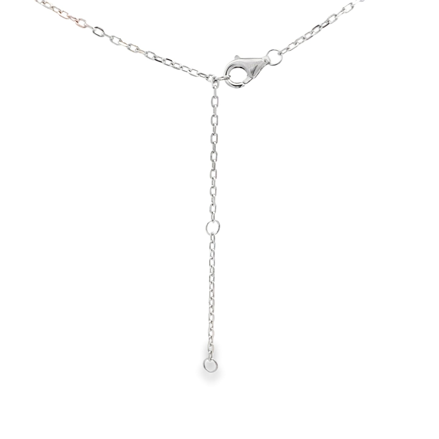Diamante cultivado en laboratorio de 0,25 ct, tipo "diamantes por el metro", de plata de ley