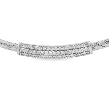 Cubic Zirconium Fashion Pendants Sterling Silver