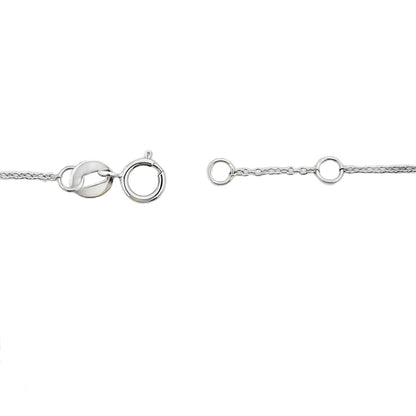 Pulsera de rubíes y diamantes de 0,71 ct, oro blanco de 14 K