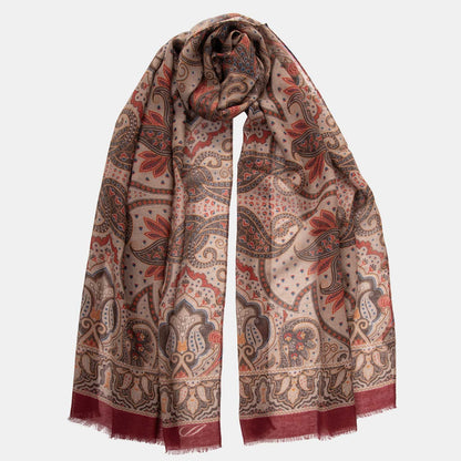 Uffizi - Wool Scarf - Travertine Beige - My Men's Shop