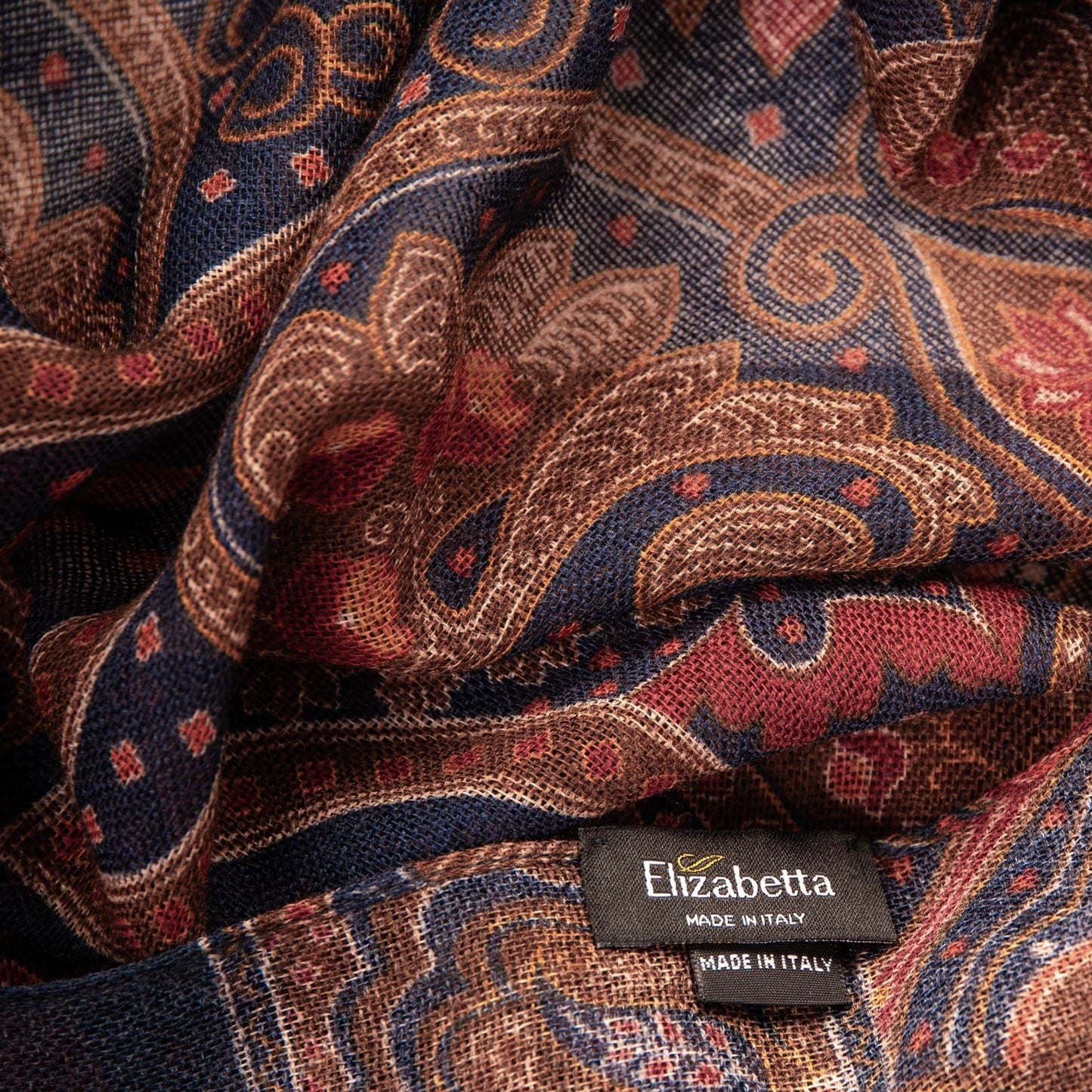 Uffizi - Wool Scarf - Indigo Blue - My Men's Shop