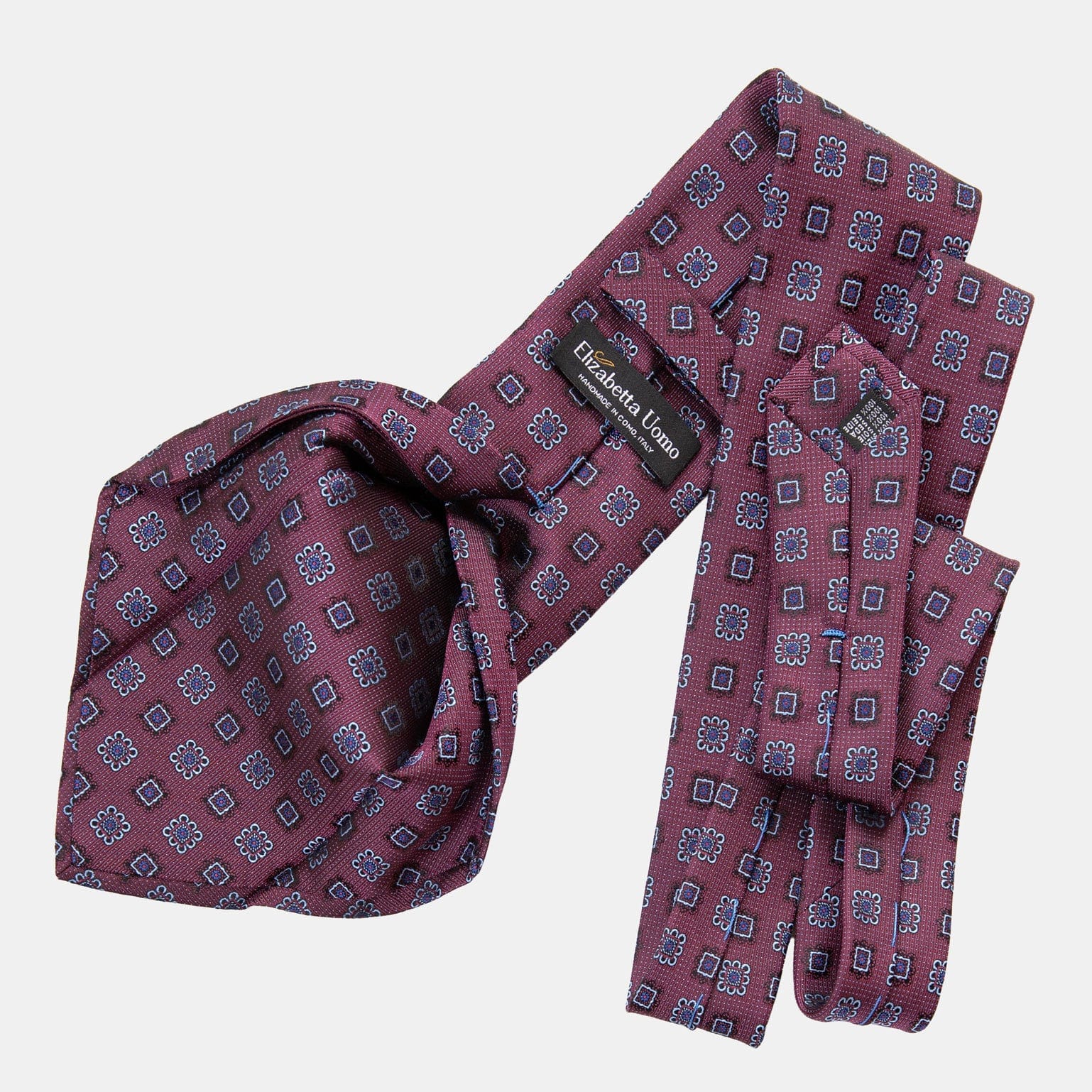 Trento - Silk Jacquard Tie - Raspberry - My Men's Shop