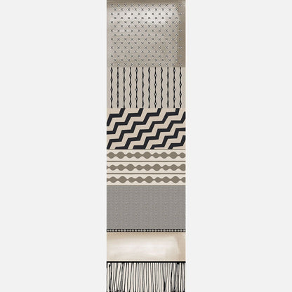 Atri - Long Silk Scarf - Sand - My Men's Shop