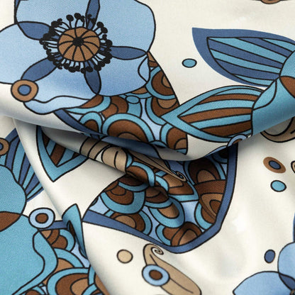 Lombardi - Silk Neckerchief - Blue