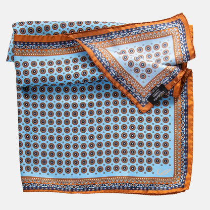 Toscana - Silk Neckerchief - Sky Blue - My Men's Shop