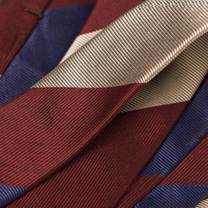 Conero - Silk Jacquard Tie - Burgundy