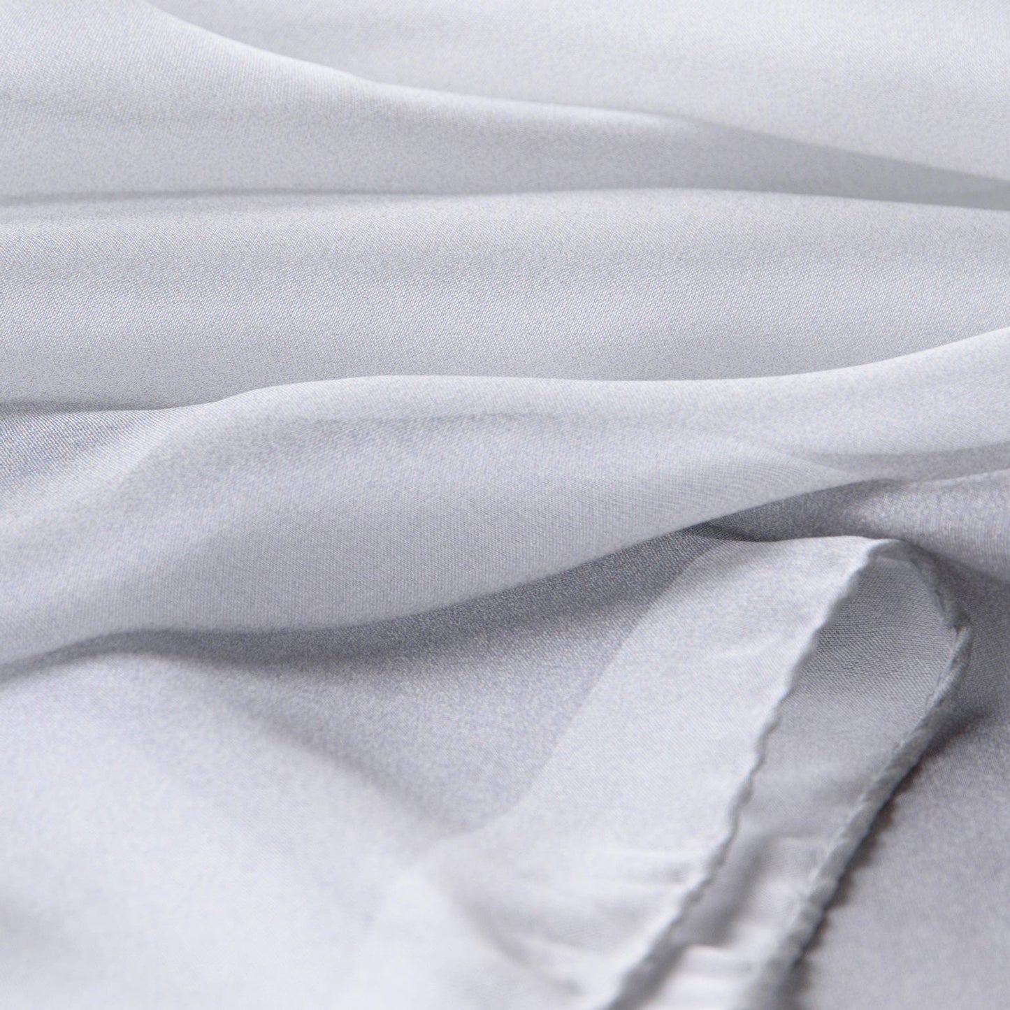 Sophia - Silk Scarf Shawl - Silver Pearl