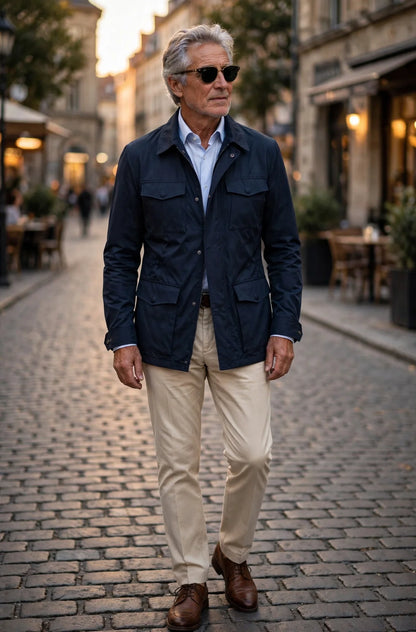 Kired by Kiton Solid Nylon Jacket