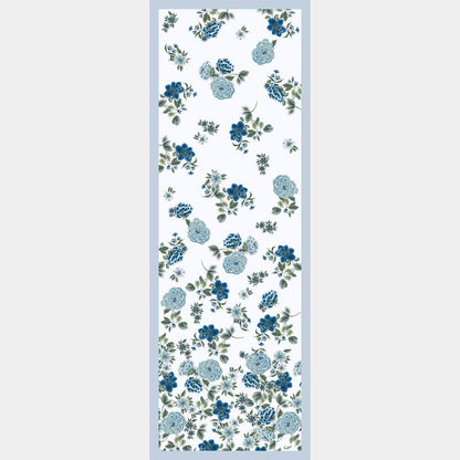 Bella - Silk Scarf Shawl - Blue - My Men's Shop
