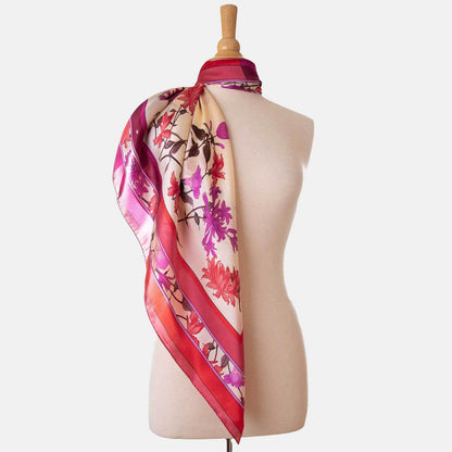 Serena - Silk Foulard - Fuchsia - My Men's Shop