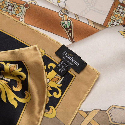 Moment in Time - Silk Foulard - Gold - My Men's Shop