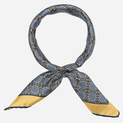 Lucca - Silk Neckerchief - Yellow - My Men's Shop