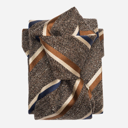 Velletri - Silk Jacquard Tie - Oak - My Men's Shop