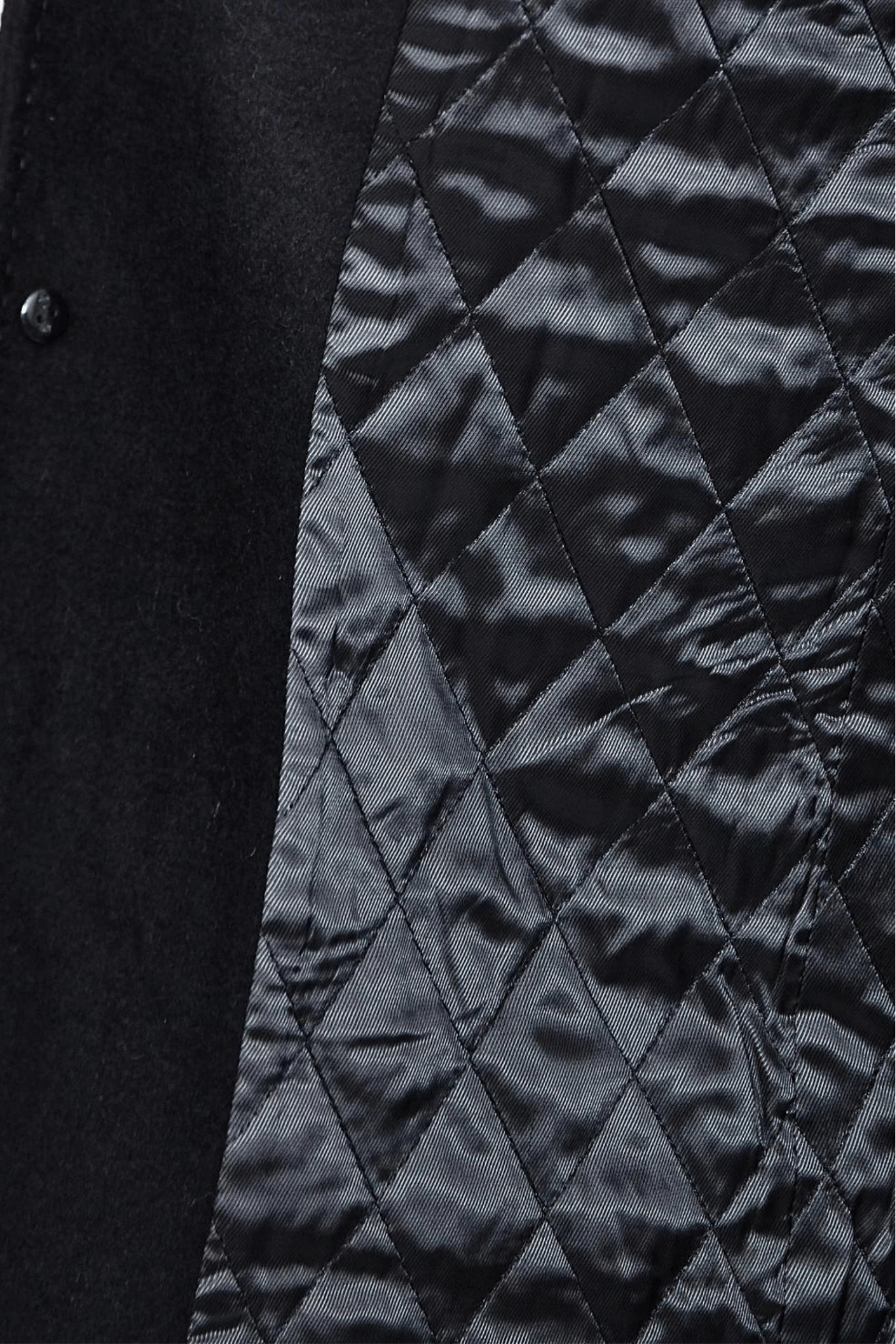 Luxury Overcoat Wool and Cashmere - Black - My Men's Shop