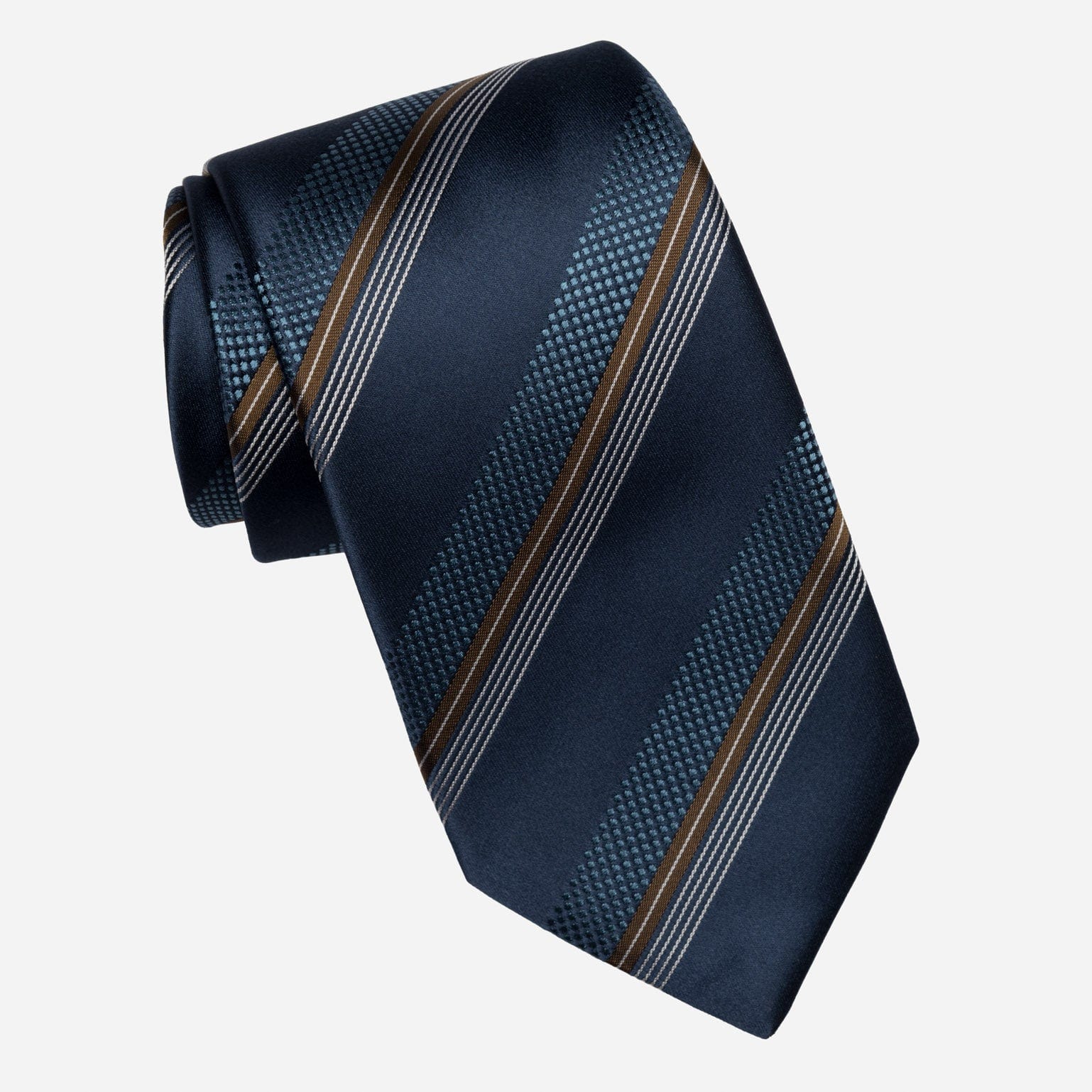 Corso - Silk Jacquard Tie - Petrol Blue - My Men's Shop
